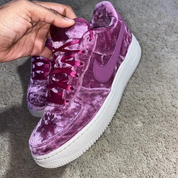 air force velvet pink